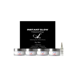 Instant Glow Facial Dry Kit (400gm+10 ml)