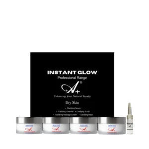 A+ Instant Glow Facial Kit For Dry Skin (400gm+10 ml)