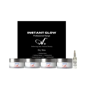 A+ Instant Glow Facial Kit For Dry Skin (400gm+10 ml)